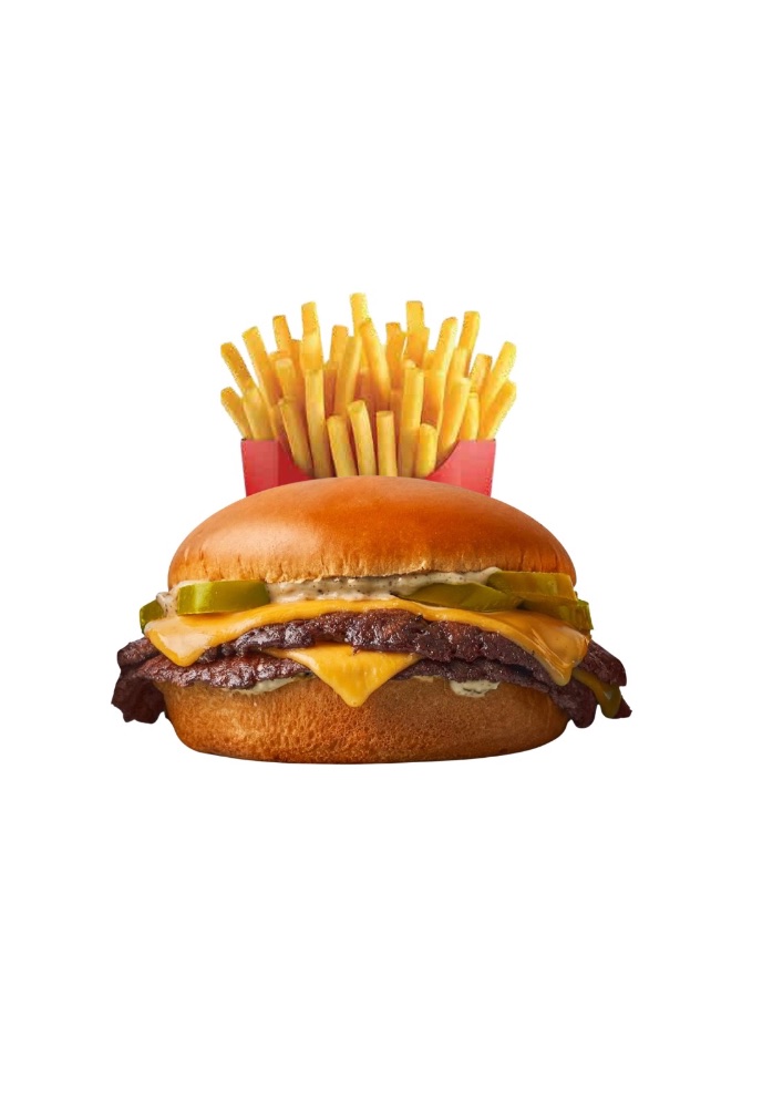 Regular Beef Burger with Fries